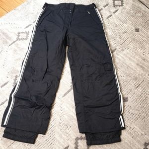 Obermeyer women's Black Snow ski Pants size 14- Fits Like A 12
